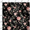 thumbnail image 2 of Soimoi Poly Georgette Fabric Artistic Roses Panel Print Sewing Fabric Yard 42 Inch Wide, 2 of 6