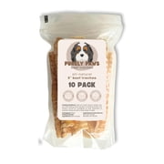 Purely Paws All-Natural Beef Trachea - Safe, Digestible Dog Chews - Single Ingredient Trachea Chew - Rawhide Free - (9 inch, 10 count)