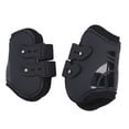 thumbnail image 3 of Botte de Cheval, Protection Précise Ajustable pour Tendon de Cheval Ensemble pour Chevaux Noir Jambes Arrière, 3 of 8