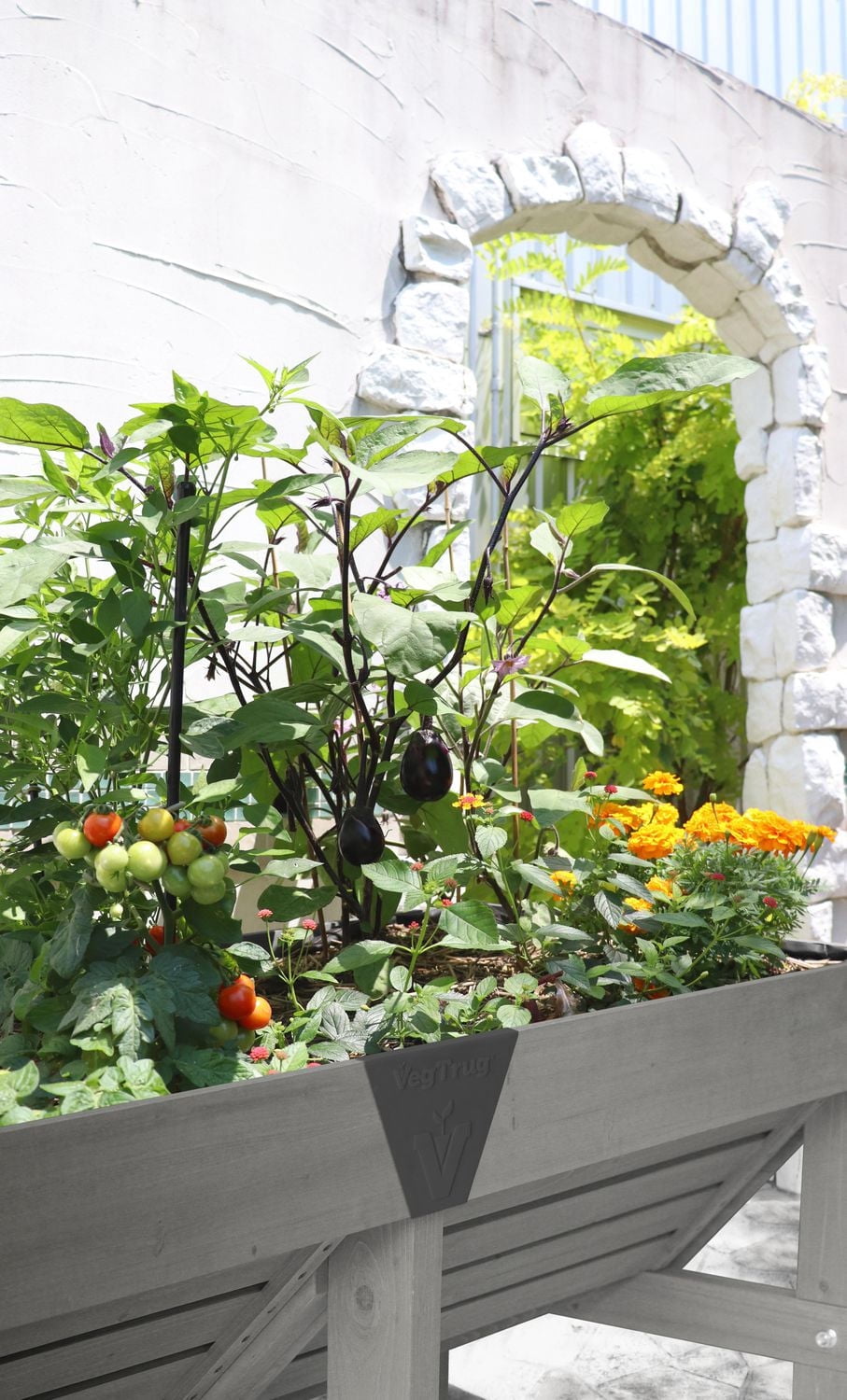 VegTrug Classic 1.8m Raised Garden Bed Planter - Grey