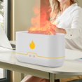 thumbnail image 2 of Humidificateurs de Flamme - 240ml Diffuseur d'Huile Essentielle Brume Fraîche Diffuseur d'Arôme USB Lumière Changeante Colorée, 2 of 7