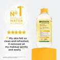 thumbnail image 2 of Garnier Micellar Water with Vitamin C, Facial Cleanser & Makeup Remover, Brightening & Hydrating, 700ml, 2 of 9