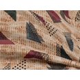 thumbnail image 4 of oneOone Rayon Mandys Pink Fabric Texture & Triangle Geometric Sewing Material Print Fabric By The Yard 56 Inch Wide, 4 of 5