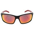 thumbnail image 1 of Arnette Men's AN4202 Fastball Rectangular Sunglasses, Black /Red Yellow Mirror, 62 mm, 1 of 1