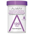 thumbnail image 1 of Almay Biodegradable Longwear & Waterproof Eye Makeup Remover Pads, Biodegradable Wipes for Waterproof Makeup, 1 of 6