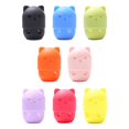thumbnail image 3 of Washable Reusable Cat Shape Makeup Sponge Holder Cosmetic Sponge Drying Holder Rack Silicone Travel Case, 3 of 5