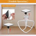 thumbnail image 4 of Stand Mixer Attachment Holders, 4 Pack Food Mixer Accessories Hooks, 4 of 5