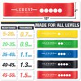 thumbnail image 3 of Lebert Fitness Mini Band Resistance Band Loop Exercise Bands Set of 5, 3 of 6