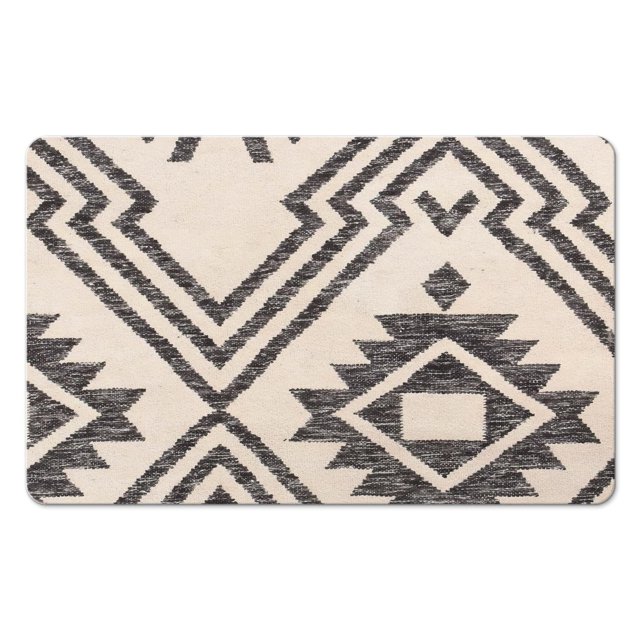 Elevate Your Bath Experience with our 20x32in Non-Slip Tribal Style Bath Rug Runner - Soft Luxury Microfiber Bathroom Rugs, Machine-Washable. Ideal for Tub and Shower!