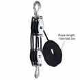 thumbnail image 4 of Meiiso Outlet sale! Rope Hoist Rope Hoist, Universal Wheel, 6.63*5.07*4.1In, Stainless Steel, Rope hoist*1, Universal Wheel, 4 of 8