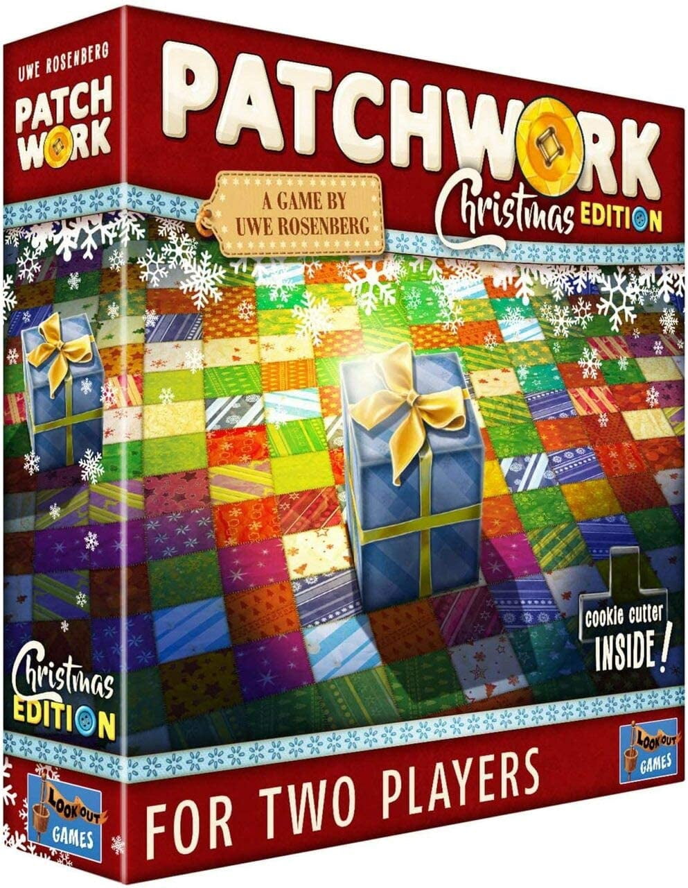 Patchwork: Christmas Edition 2 players, ages 8+, 30 minutes