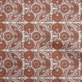 thumbnail image 1 of oneOone Silk Tabby Orange Fabric Block Sewing Craft Projects Fabric Prints By Yard 42 Inch Wide, 1 of 5