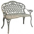 thumbnail image 1 of Innova Hearth & Home C661-71 Bronze Vieilli Regis Causeuse Promo, 1 of 1