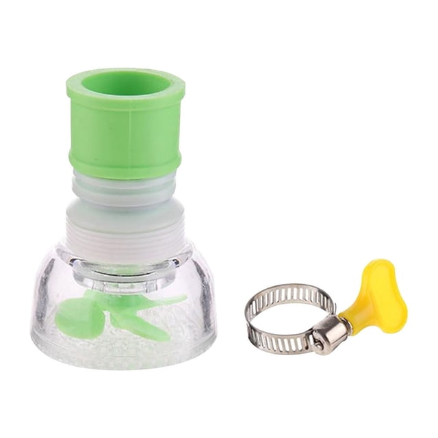 Robinet de Cuisine en Acier Inoxydable avec Buse d'Eau Rotative, Conception Rétractable, Arroseur Pivotant à 360°, et Sortie d'Eau Uniforme pour la Conservation de l'Eau