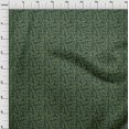 thumbnail image 3 of oneOone Cotton Poplin Fabric Leaves & Floral Block Print Fabric BTY 42 Inch Wide, 3 of 4
