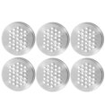 thumbnail image 1 of RYGRZJ Couvercle de Râpe pour Pot Mason, Couvercle de Grille à Fromage, Couvercles de Pot Réutilisables, Couvercles de Mise en Conserve Polyvalents, Couvercle de Pot Mason Pratique, 1 of 1