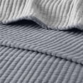 thumbnail image 4 of Mainstays Garment Wash Adult Matelasse Quilt, Grey, Double Queen, 1 Piece, 4 of 4