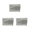thumbnail image 3 of Dalazy Practical Office Supplies Stylish Zippered Document Pouch Storing Files White 3Set, 3 of 6