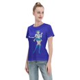 thumbnail image 4 of Women's Basic Short Sleeve T-Shirt Sailor Moon Mizuno Ami, 4 of 6