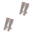 thumbnail image 2 of Maytalsory Chaussettes de Compression Respirantes à Fermeture Éclair Performance avec Confort Maximal Gris P/M 2Ensemble, 2 of 6