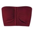 thumbnail image 3 of Yuyuzo Strapless Bras for Women Front Closure Wireless Full Coverage Push up Seamless Everyday Bras, 3 of 3