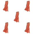thumbnail image 3 of pitrice Femmes Été Robe en Lin Sans Manches Col Rond Boho Style Plage Couleur Unie Kaftan en Vrac Porter Tous les Jours Orange / XXL 5Set, 3 of 6
