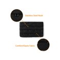 thumbnail image 4 of Underwear Strapless Bra 4 Hooks Strap Back Band Extension 8 Pcs Black, 4 of 5