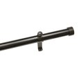thumbnail image 2 of Tailor & Taylor 1 Inch Decorative Curtain Rod, 96 inches Width Windows Rod with Y Style Bracket with Metal Wall Mount Brackets Finials for Living Room, Kitchen and Windows (Pewter), 2 of 2