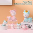 thumbnail image 2 of MesaSe Deer Miniature Adorable Creative Resin Pretty Cartoon Design Animals Figurine Home Decor, 2 of 10