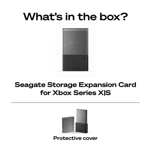 Seagate Storage Expansion Card for Xbox Series X|S, 1TB Solid