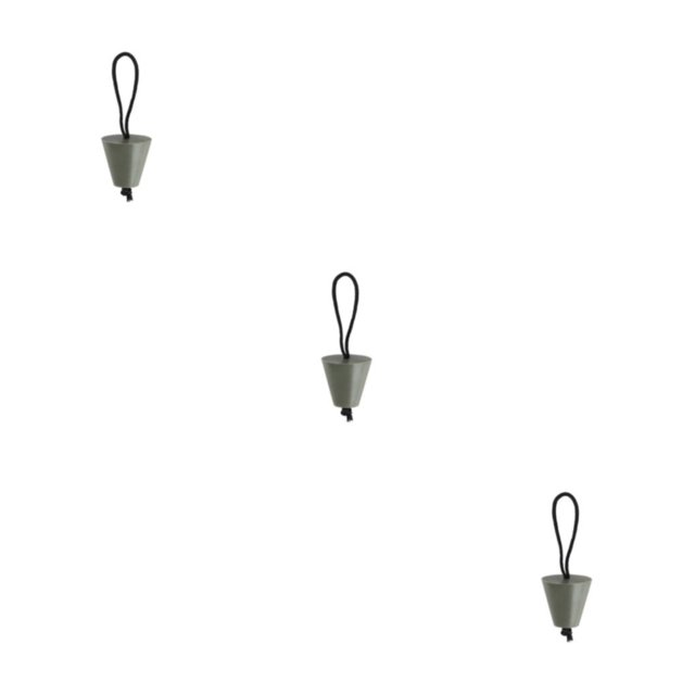 kurtrusly Passoire de Kayak, Bouchon Scupper, Kit de Bouchons, Format Compact, Excellente Étanchéité, Commodité, Bateau, Raccords Améliorés, Léger, Vert, Ensemble de 3