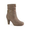 thumbnail image 1 of Unique Bargains Bottes à Talons Hauts Plateforme à Fermeture Éclair à la Cheville pour Femmes, 1 of 7