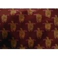 thumbnail image 4 of oneOone Cotton Silk Fabric Turtle Block Printed Fabric 1 Yard 42 Inch Wide, 4 of 4