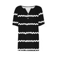 thumbnail image 4 of Birdeem Blouses pour Femmes T-Shirt Col en V Couleur Unie, 4 of 12