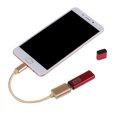 thumbnail image 2 of Metal USB C 3.1 Type C Male To USB Female OTG Data Sync Converter Adapter Cable, 2 of 6