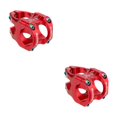 thumbnail image 1 of mmirethe Mountain Bike Handlebar - Durable And Lightweight For Easy Maneuvering Adjustable Bike Handlebar red 2Set, 1 of 6
