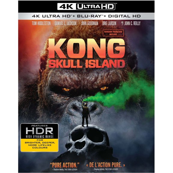 Kong: Skull Island (4K Ultra HD + Blu-ray + HD Numérique) (Bilingue)
