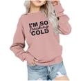 thumbnail image 2 of Mefallenssiah Sweat-Shirt Surdimensionné à Col Rond pour Filles Mode Enfants Manches Longues Pull 1-12 Ans, 2 of 6