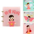 thumbnail image 3 of HILABEE Quiet Book Soft Baby Activity Toddlers Learning Motor Skills Busy Book I love mom, 3 of 9