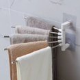 thumbnail image 2 of Towel Rod Organization Punch-free Solid Stainless Steel Towel Organizer Holder, 2 of 5