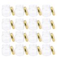 thumbnail image 2 of EASTIN Jars Glass Bottles Mason Mouth Empty Jar Wide Seasoning Containers Storage Kitchen Bottle Spices Canning Quart Jam Clear, 2 of 6