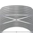 thumbnail image 3 of vidaXL Garden Raised Bed Powder-coated Steel 440x80x68 cm Grey, 3 of 4