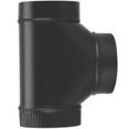 thumbnail image 1 of Black Stove Pipe Tee Joint, 24 Gauge, 8 In. - BM0085, 1 of 2