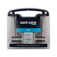 thumbnail image 3 of Weiser Safe Lock Rosette carrée Daylon Intimité Becs-de-cane en Nickel Satin, 3 of 4
