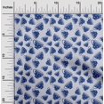 thumbnail image 2 of oneOone Rayon Blue Fabric Utensils Tea Cups Fabric For Sewing Printed Craft Fabric By The Yard 56 Inch Wide, 2 of 4