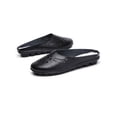 thumbnail image 3 of Woobling Womens Mules & Clogs Slip On Loafers Closed Toe Slides Lightweight Flats Work Slippers Black 9, 3 of 9
