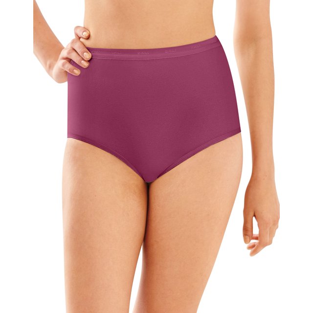 Bali Culotte en Coton Extensible Coupe Ajustée pour Femmes - Article à Succès, 7, Deep Cerise