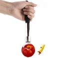 thumbnail image 2 of Oleegame 1PC Trashcans For Bedroom Fruit Stainless Core Tool Kitchen Remover Pear Easy Corer Seed Kitchen，Dining & Bar Black, 2 of 6