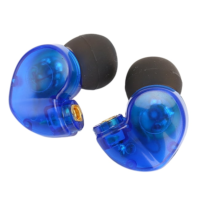Sports Earphones Head, Replacement HiFi Earbuds Accessories Pluggable Plastic For SE535 Blue