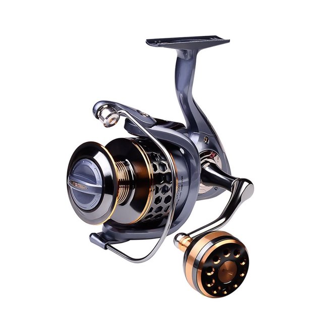 Max Drag 21KG Spool Fishing Reel Gear 5.2:1 Ratio High Speed Spinning Reel Casting Reel Carp For Saltwater ,Rigid Aluminum Skeletal Frame